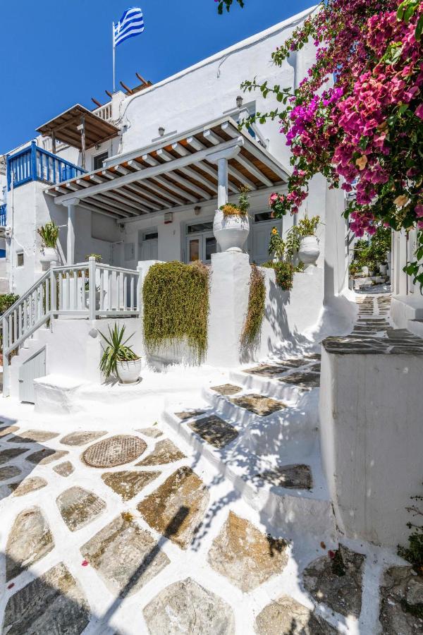 Floral Villa With Marvelous View To Mykonos Town エクステリア 写真