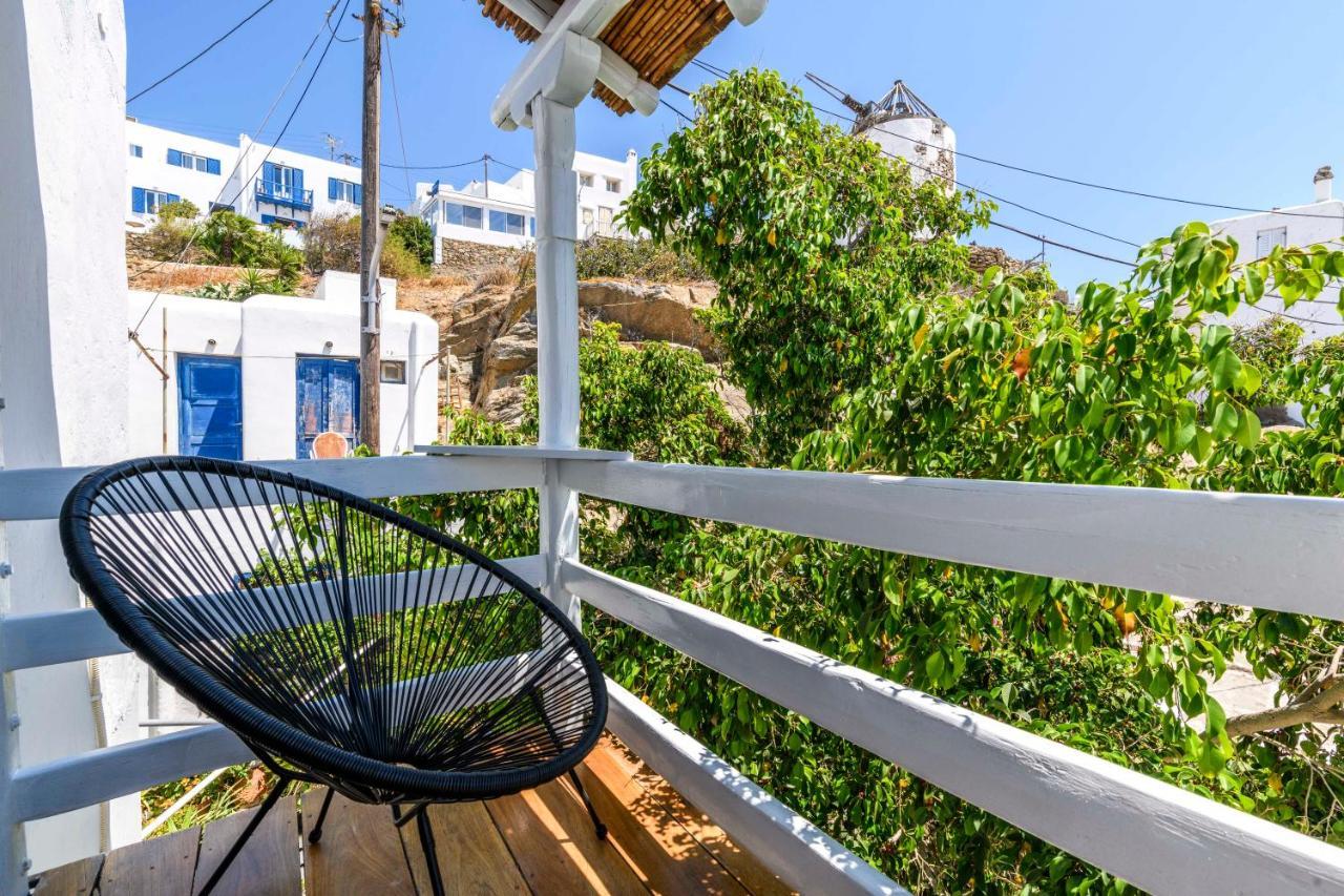 Floral Villa With Marvelous View To Mykonos Town エクステリア 写真