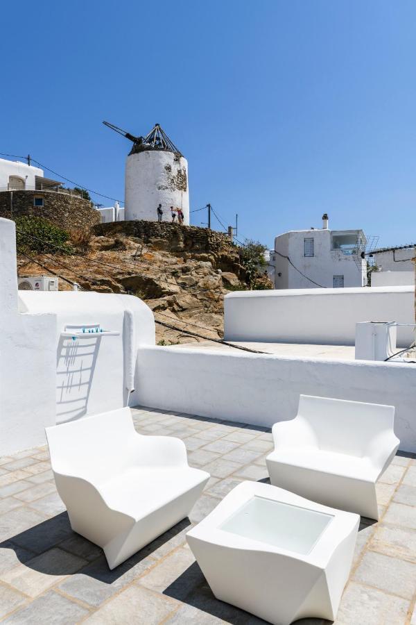 Floral Villa With Marvelous View To Mykonos Town エクステリア 写真